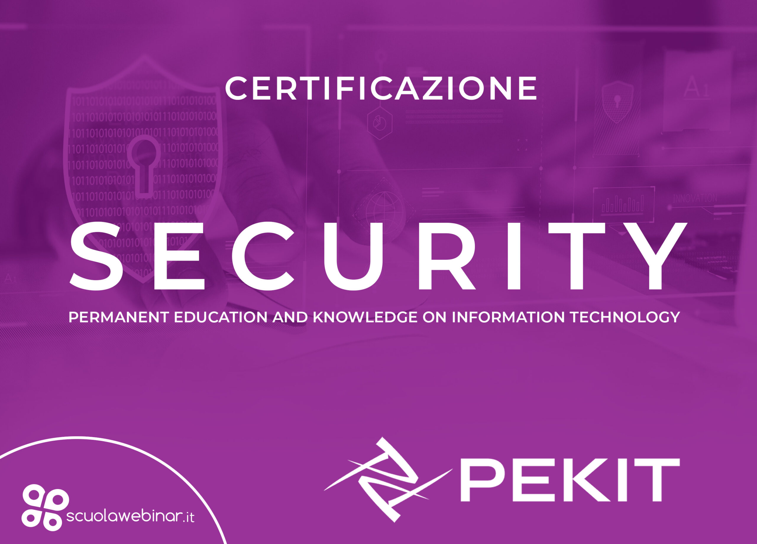 PEKIT Security Certificazione