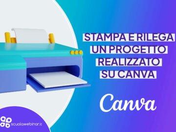 Canva realizza un progetto