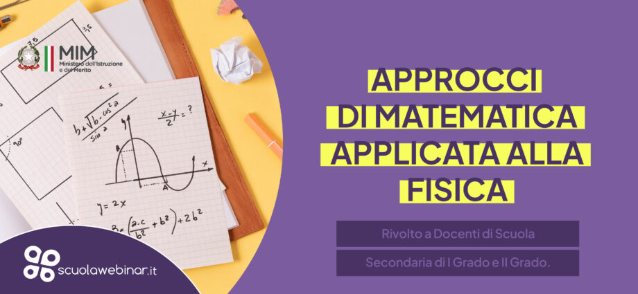 Matematica applicata alla fisica - Approcci