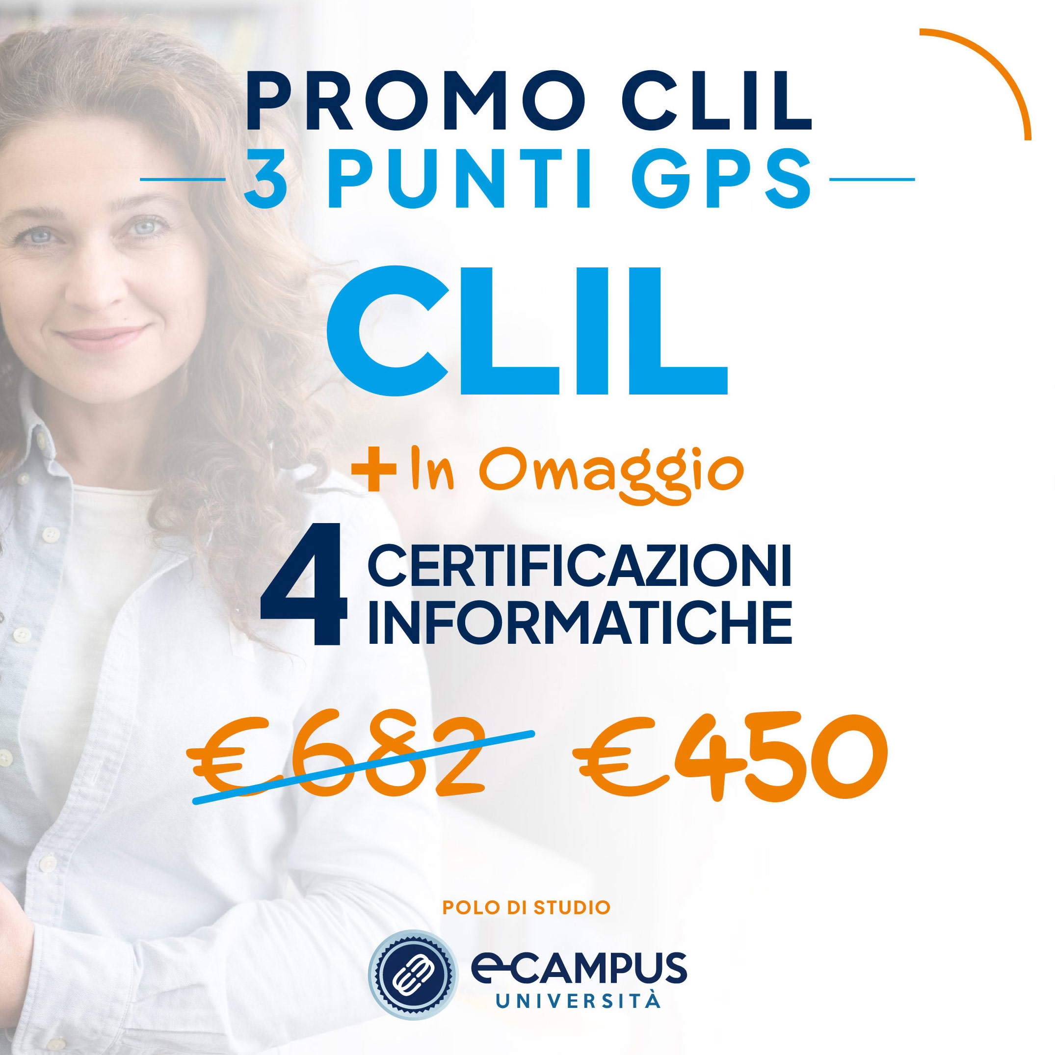 PROMO CLIL 3 Punti GPS - 4 Certificazioni Informatiche in Omaggio