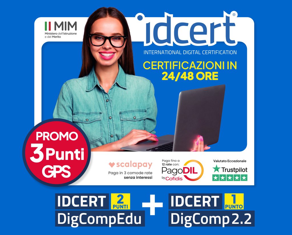 Certificazioni Inforamtiche IDCERT Accredia 3 Punti GPS
